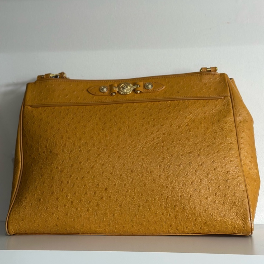 VERSACE LEATHER BAG
